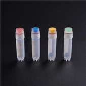 2ml Plastic Freezing Cryovial Tubes Cryo Tube for Laboratory Cryogenic Cryotube Cryovials