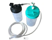 Μπουκάλι υγραντήρα μίας χρήσης ιατρικής 4psi 500ml για συμπυκνωτή οξυγόνου