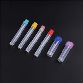 High Standard 1.5ml 2ml Εργαστηριακοί πλαστικοί δοκιμαστικοί σωλήνες κατάψυξης